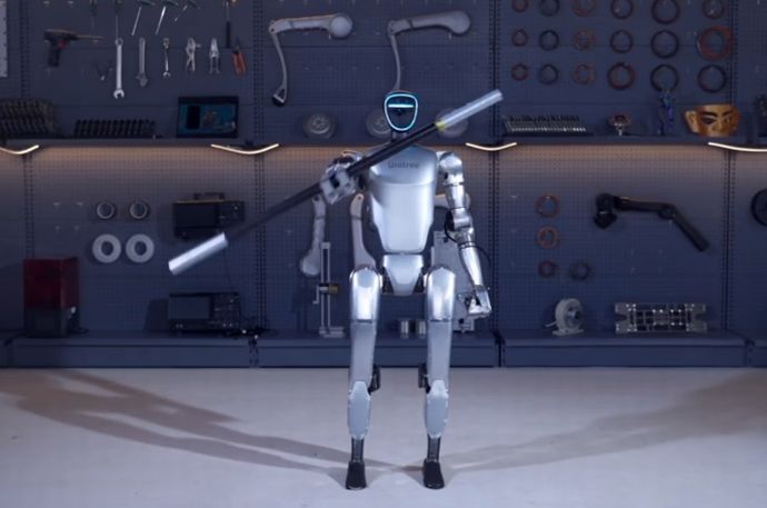 「敵に回しちゃダメなやつだ」…中国の人型ロボット｢G1｣がカンフーを披露！