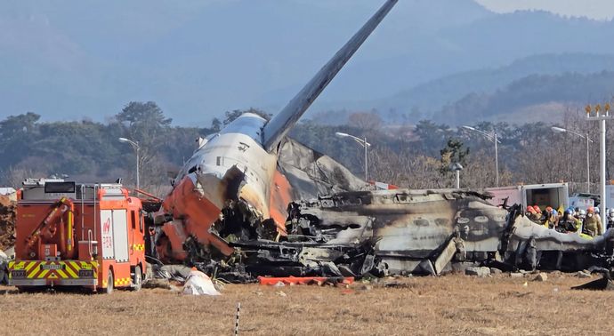 務安空港事故機エンジンの欠陥、メーカーも認知していた…韓国メディア！
