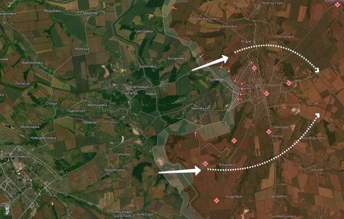 バフムトでロシア軍を包囲へ…スターリングラードの戦いで孤立したドイツ第六軍みたいになってしまう！