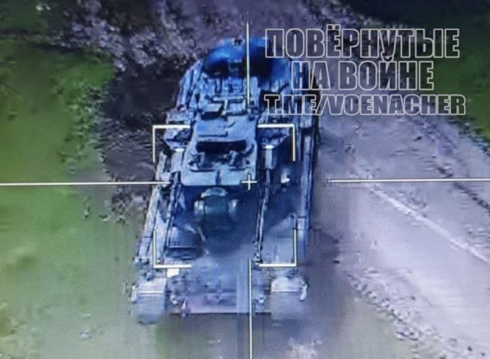ゲパルト対空戦車がロシア軍のランセット自爆ドローンで撃破される！