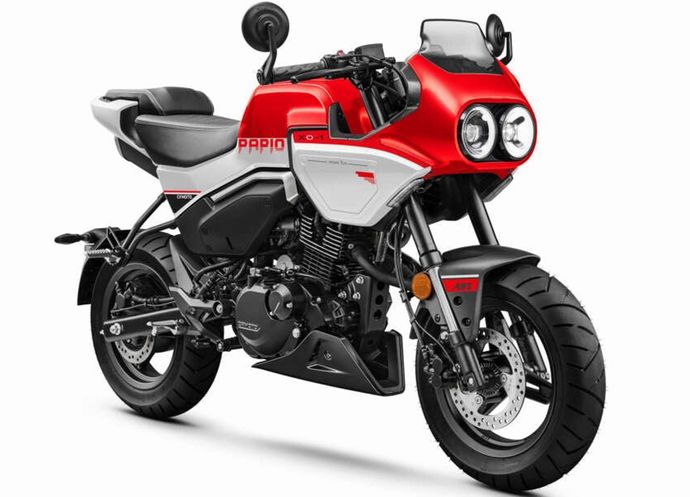 モンキー125のライバル、中国の「パピオXO-1」に試乗…前後12インチホイールの126ccモデル！