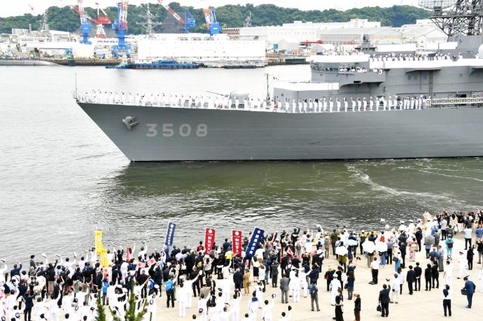 海自練習艦隊が横須賀基地を出港、実習幹部を乗せ約5カ月の遠洋練習航海へ！
