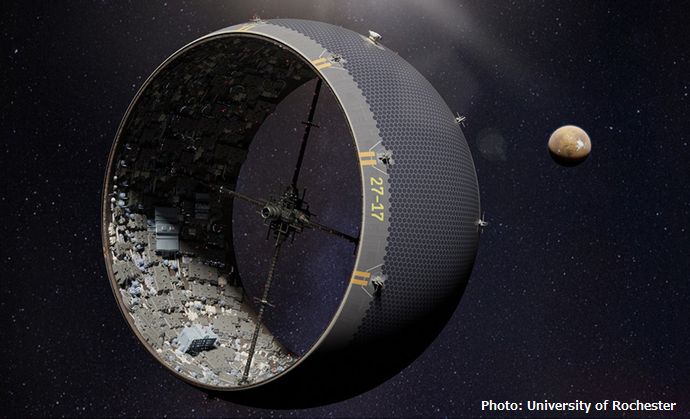 ガンダムみたいなスペースコロニーを「小惑星をくり抜いて」建設するアイデア論文！