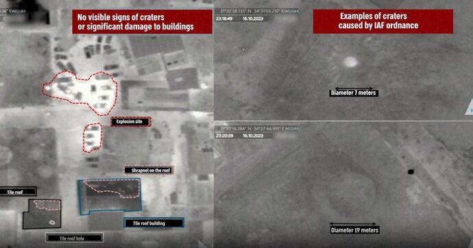 イスラエル軍、ガザ病院爆発の「証拠」動画を公開…過激派組織が発射したロケット弾の誤爆と主張！