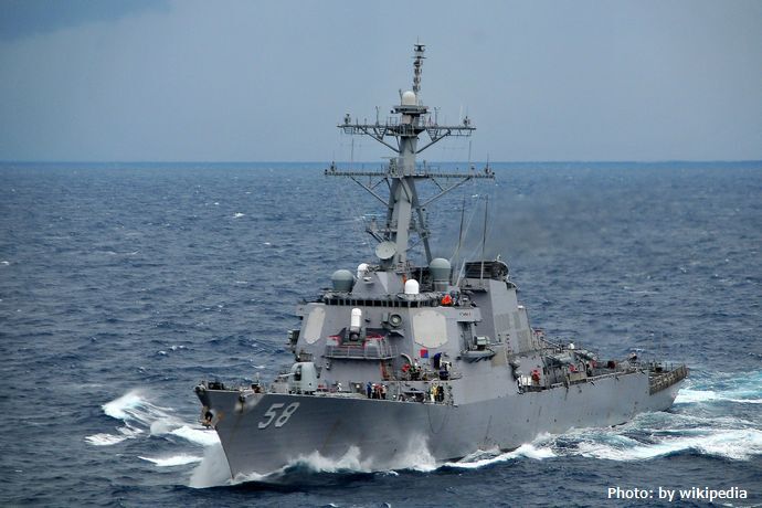 紅海で米海軍駆逐艦「ラブーン」が無人機を撃墜、商船の防衛措置と主張…フーシ派支配地域から発進！