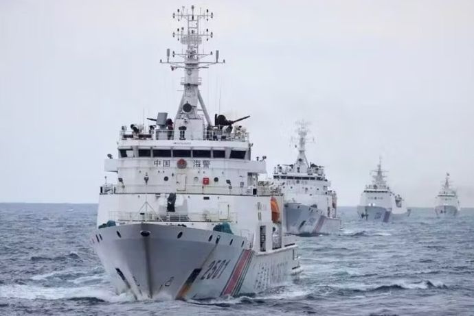 尖閣諸島周辺で中国海警船を336日確認、年間日数最多タイに…岸田政権は海上ブイ撤去もできず！