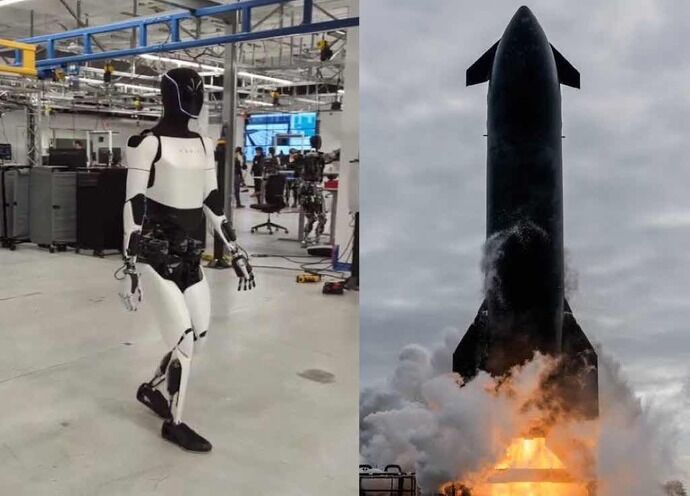 マスク氏の「スターシップ」2026年末に人型ロボット「オプティマス」を乗せて火星探索！