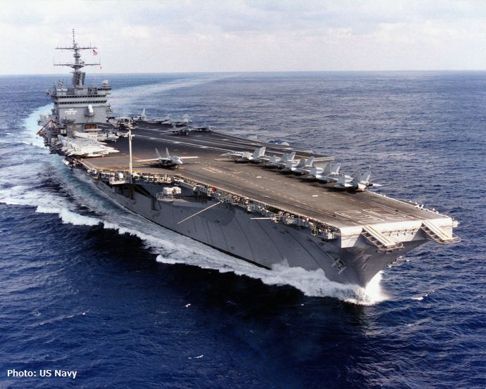 世界初の原子力空母「エンタープライズ」未だ解体方法決まらず…ネックは8基搭載の原子炉！