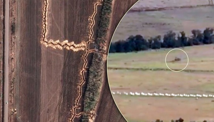 ウクライナ軍南部で前進、対戦車壕と竜の歯による対戦車障害物を越えた陣地に進出！