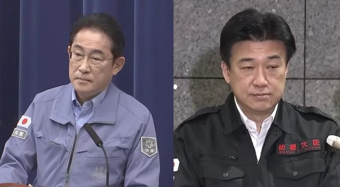 岸田首相、自衛隊が避難所ごとに必要な物資を把握して輸送提供を指示…木原防衛相「スピード感重視」！