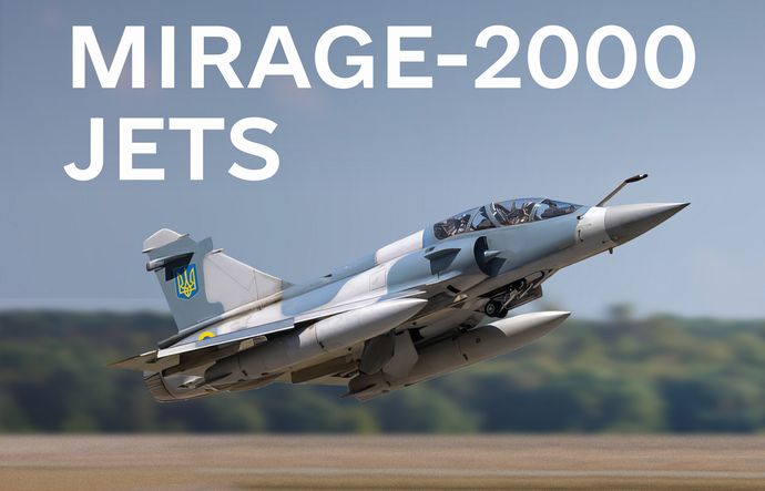 ウクライナ軍のフランス製戦闘機「ミラージュ200」が墜落、パイロットは脱出し無事…機器故障か！