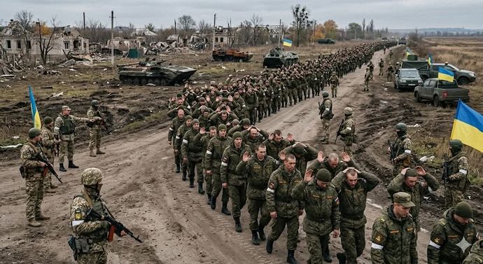 ウクライナ軍、ドンバス地域でロシア軍の防衛線を突破し最大60キロメートルも前進？！