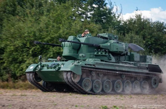 ウクライナ、状態極上のドイツ製自走対空砲「ゲパルト」を実戦配備！