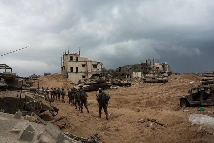 ガザ北部のモスクが「兵器の製造工場として使われていた」と主張…イスラエル軍報道官！