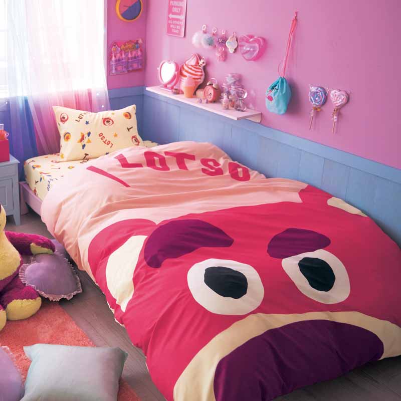 ディズニー 綿混素材の布団カバー３点セット ロッツォ Cos Time