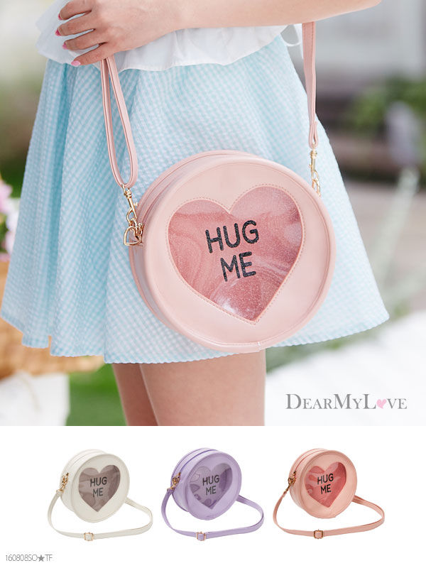 まぁるい円形が可愛い ポシェットタイプのショルダーバッグ Cos Time