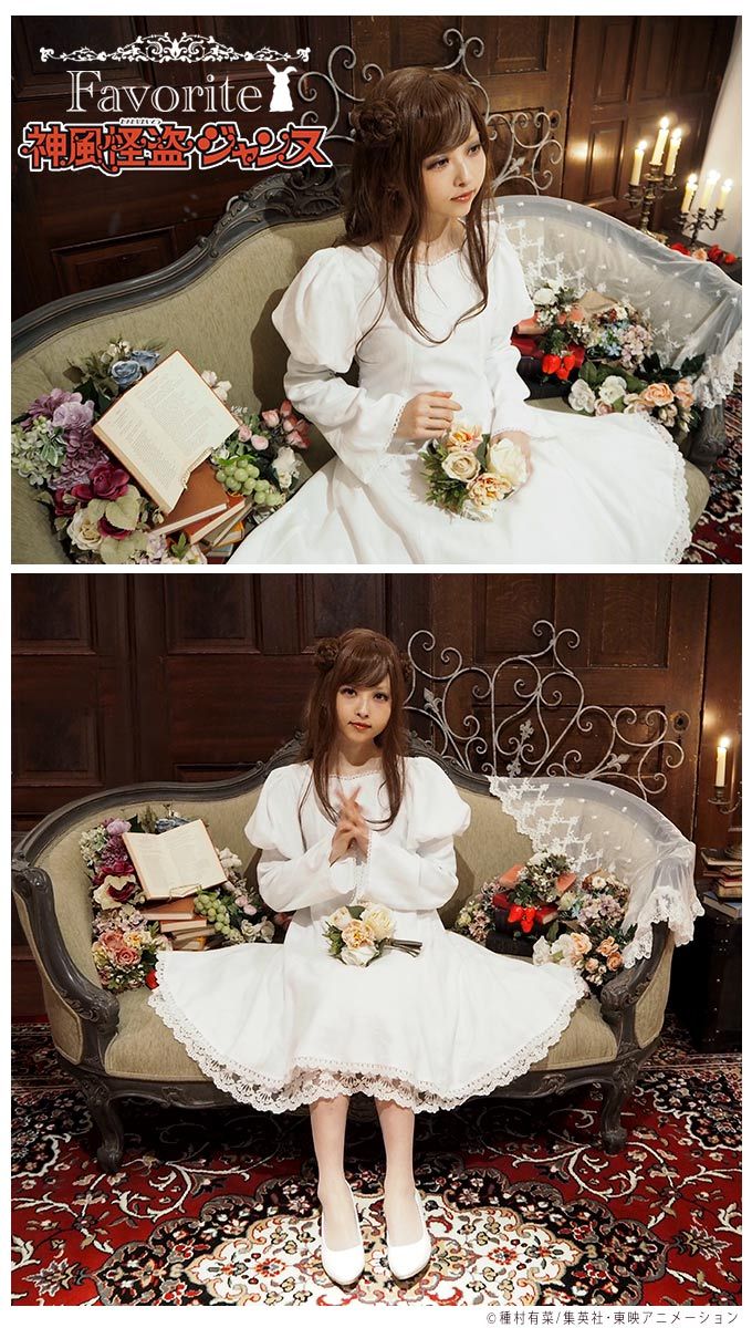 神風怪盗ジャンヌ×Favoriteコラボレーション ぽわん袖×ベルスリーブの