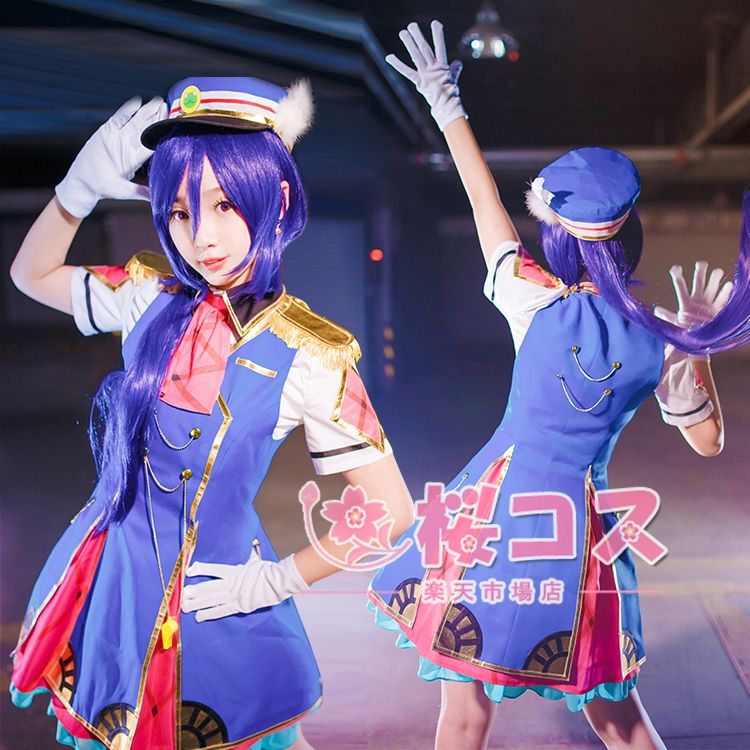 ラブライブ サンシャイン アクア 松浦果南 Happy Party Train コスプレ衣装 Cos Time ラブライブ サンシャイン アクア 松浦果南 Happy Party Train コスプレ衣装 Cos Time