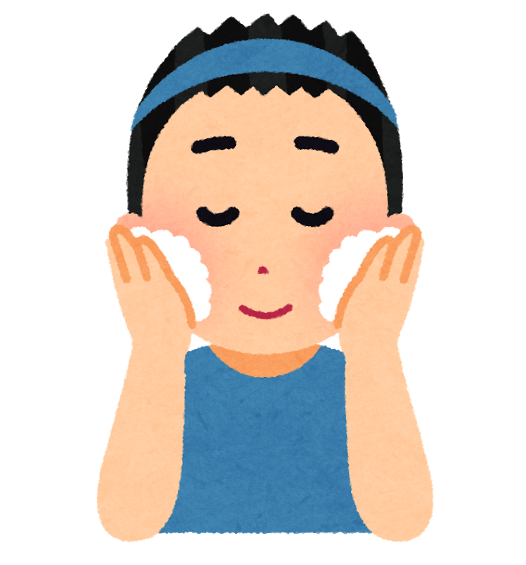 洗顔する時に顔をゴシゴシ洗ってる奴www メンズ化粧品ちゃんねる