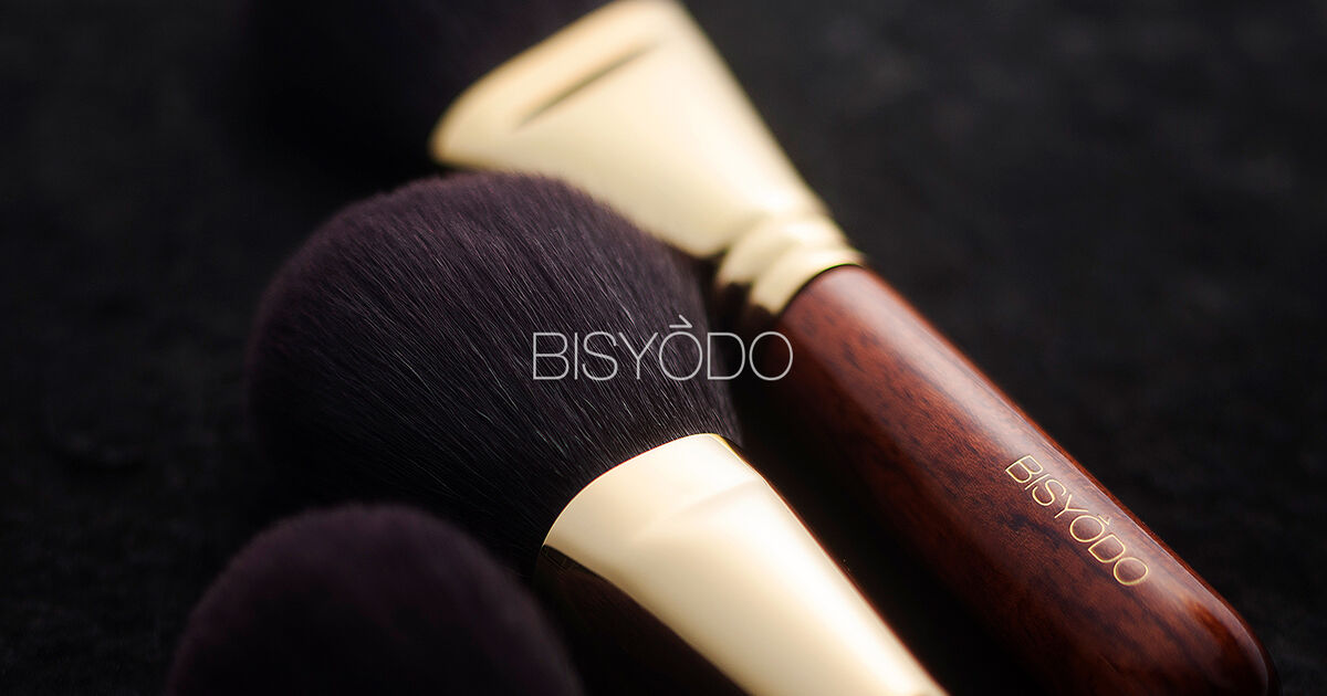 ウエダ美粧堂化粧筆】BISYODO天然毛ヘアブラシ : ウエダ美粧堂化粧筆・メイクブラシ販売