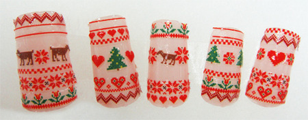 キュートクリスマスネイル