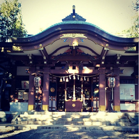 「北沢八幡神社」2