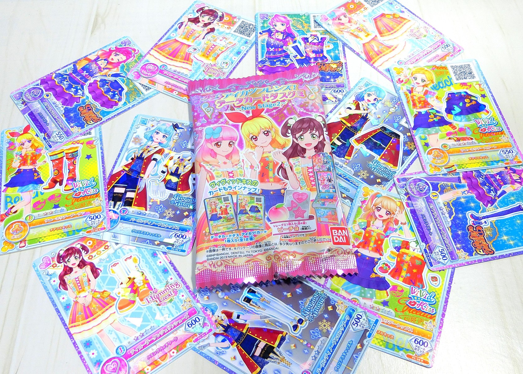 アイカツフレンズ！ データカードダスグミ ~New Stage 2~」レビュー