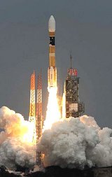 H2Aロケット９号機打ち上げ