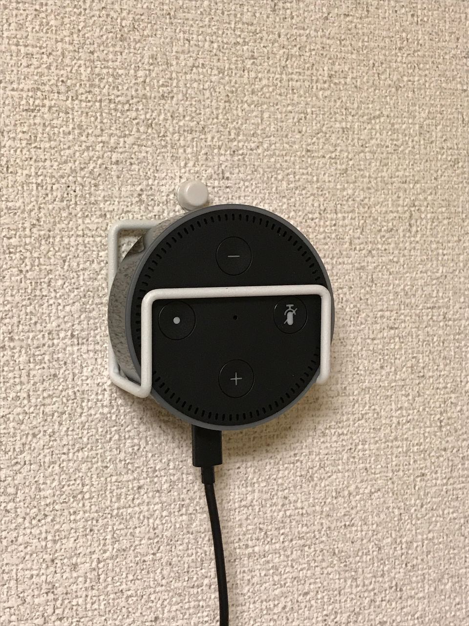 Amazon Echo Dotの壁掛けホルダーを自作 コスモノート