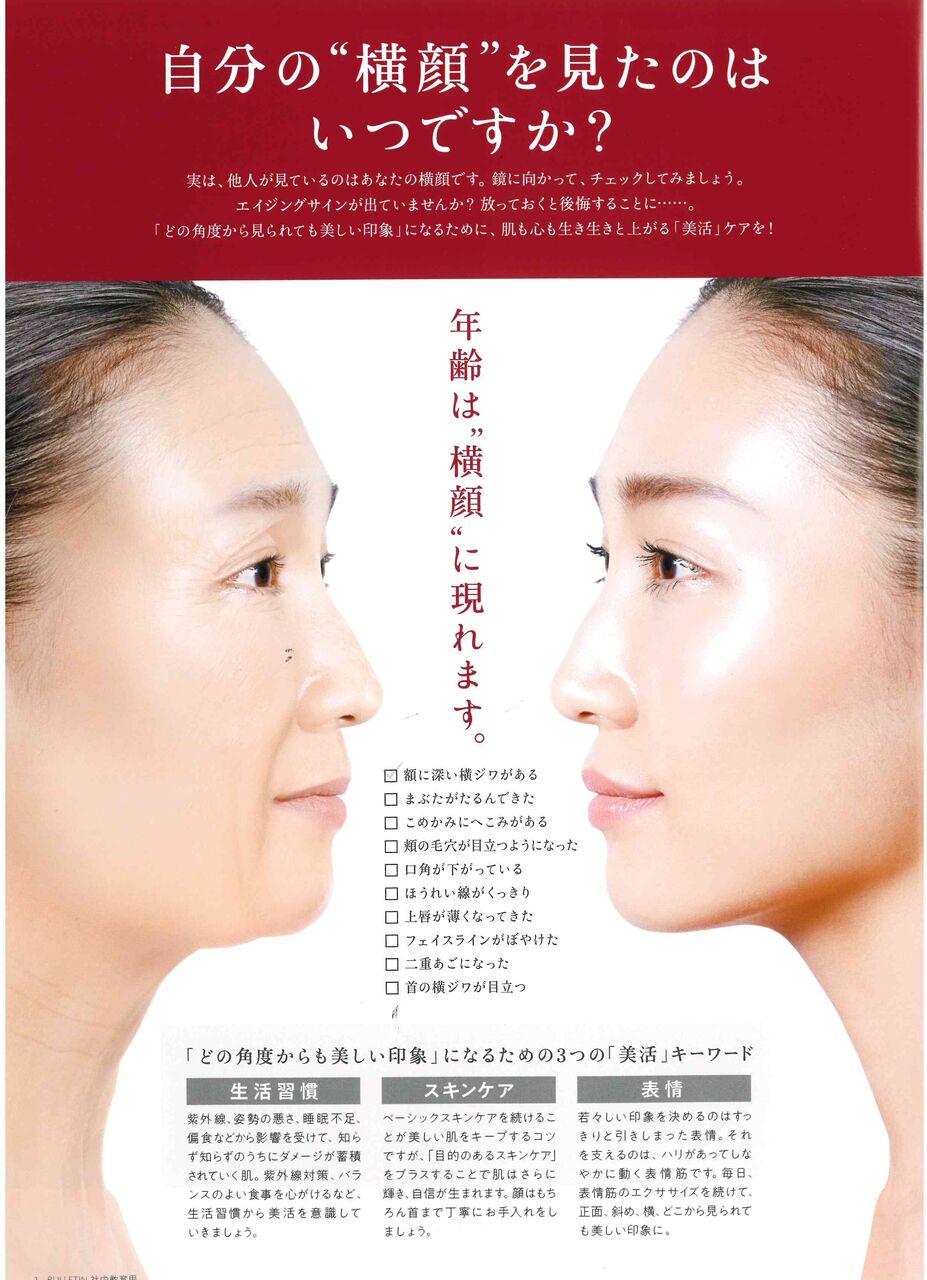 年齢は 横顔 に現れます 株式会社香川クリエイティブプロダクツ 年齢は 横顔 に現れます 株式会社香川クリエイティブプロダクツ