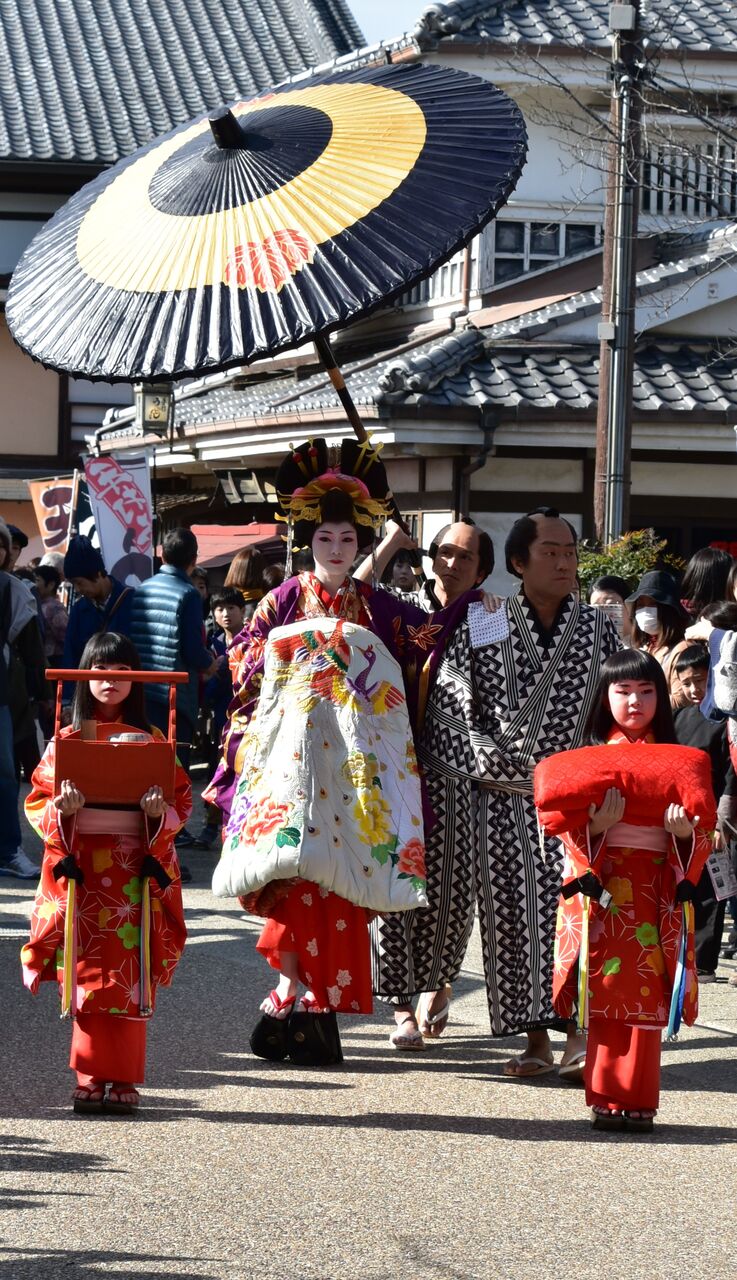 花魁道中in太秦映画村 懐かしの写真館 渡邊雅春