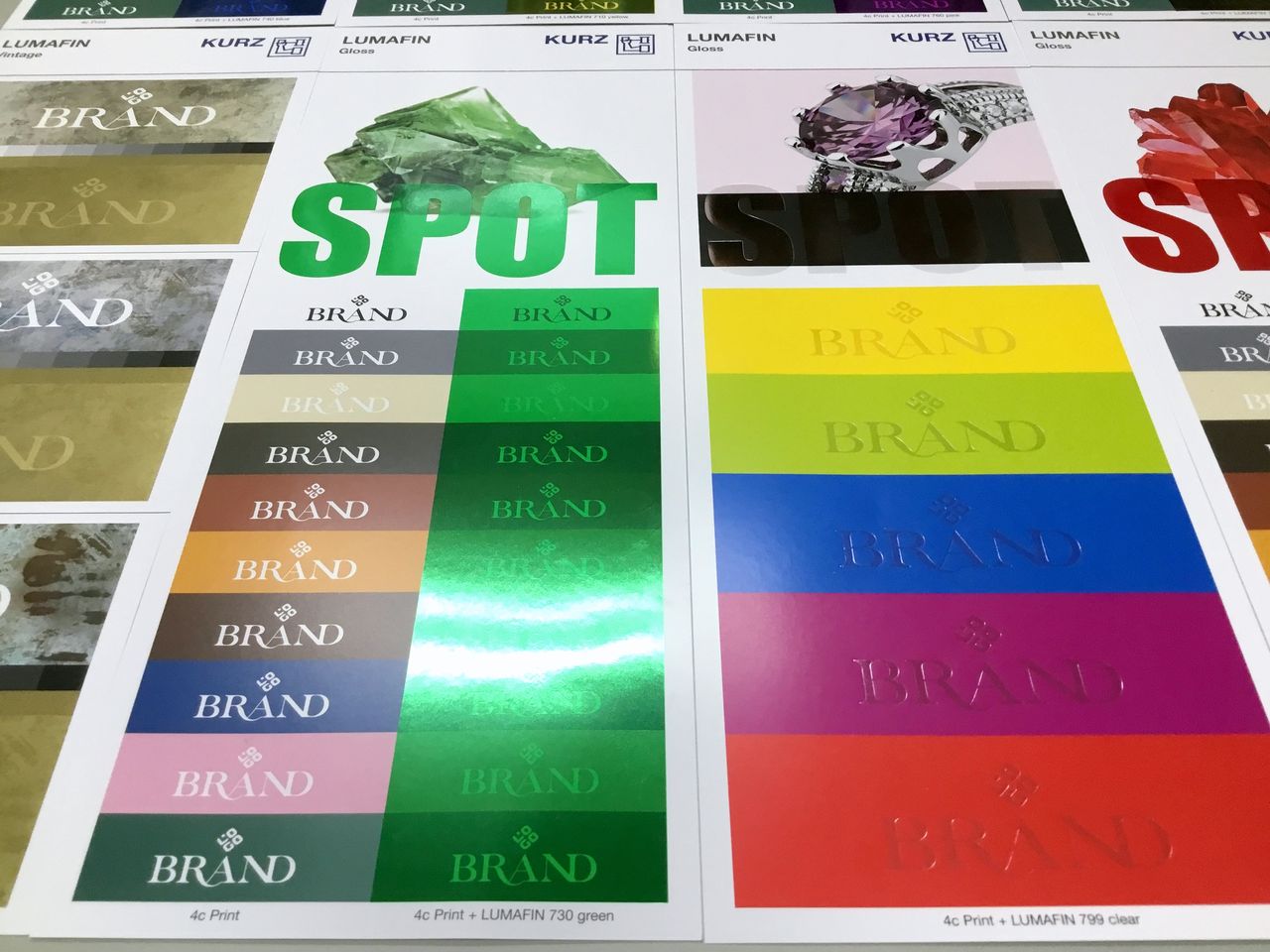 色箔　色々です 新光箔 暗緑色 三六