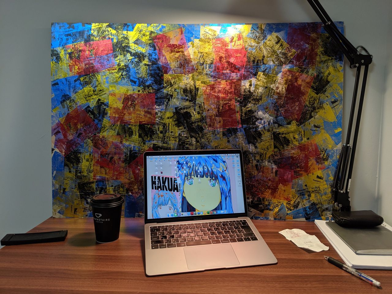 ちょっぴり更新 編集者 柿内芳文さん と一枚の名も無きポスター ようこそ 行列のできる 箔押し印刷工房 へ