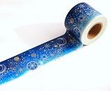 『 逢魔飛行 』 箔押しマスキングテープ
