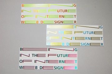 東京造形大学 メディアデザイン専攻領域 案内カード - 01