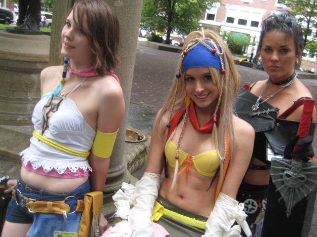 Ff10 ファイナルファンタジー１０のリュックとユナのコスプレ画像 コスプレ ラブ 風俗 情報