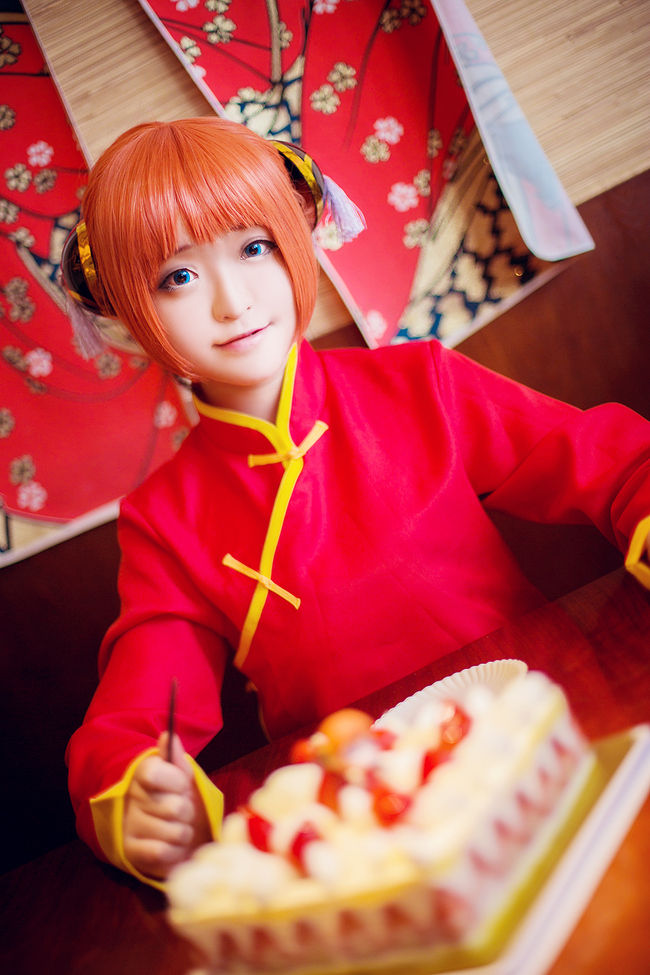 銀魂神楽ちゃんコスプレ写真 Cosplayninkiコスチューム 銀魂神楽ちゃんコスプレ写真 Cosplayninkiコスチューム