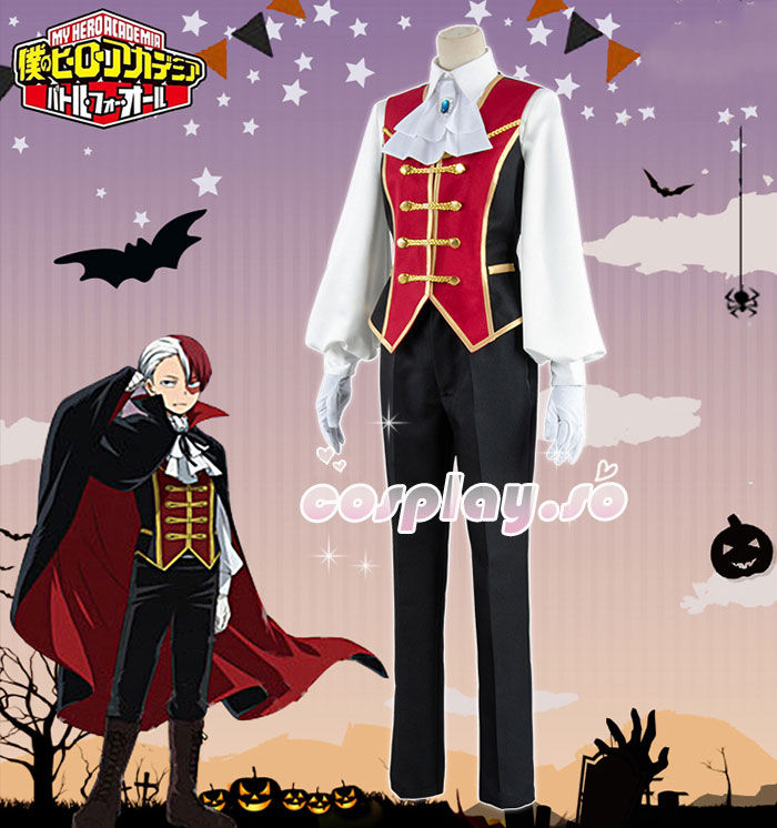 僕のヒーローアカデミア 轟焦凍 ハロウィンコスプレ 礼服 紳士的