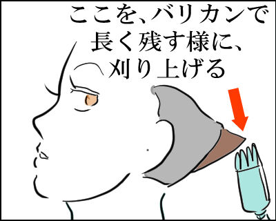 ツーブロック  ハンサムショーと　4