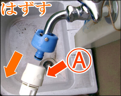 リールホース　修理 (7)圧縮