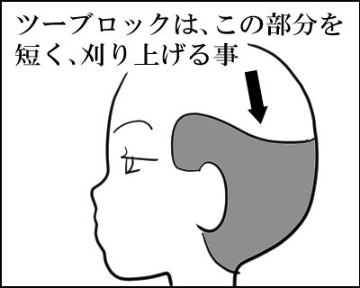 ツーブロック 6