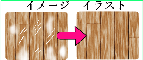 修復 イラスト