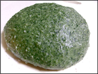 ホムベ　草餅　2倍よもぎ　水240ml (18)圧縮