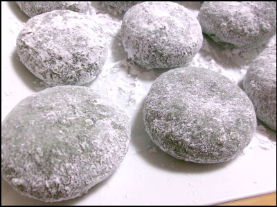 ホムベ　草餅　2倍よもぎ　水240ml (22)圧縮