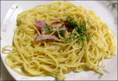 もちもち生パスタペペロンチーノ (12)圧縮