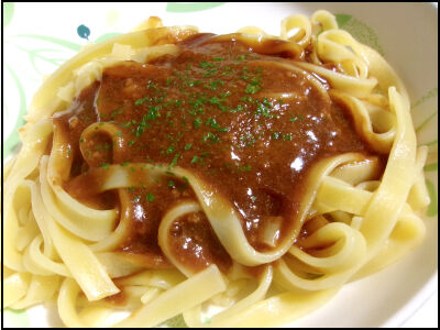 ウェルナもちもち生パスタ　　ボロネーゼ (11)圧縮