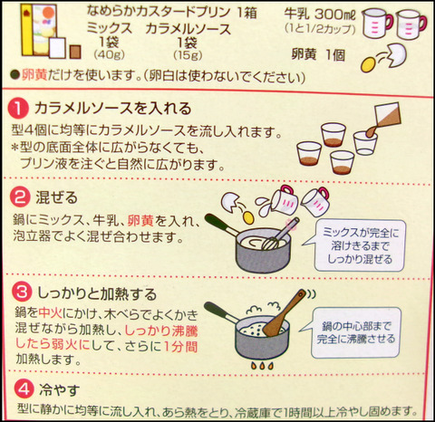 日清ウェル　プリンの素 (5)圧縮