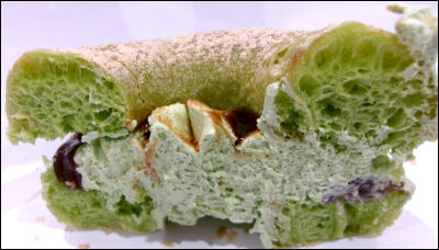 ミスド　どら抹茶 　つぶあん (7)圧縮