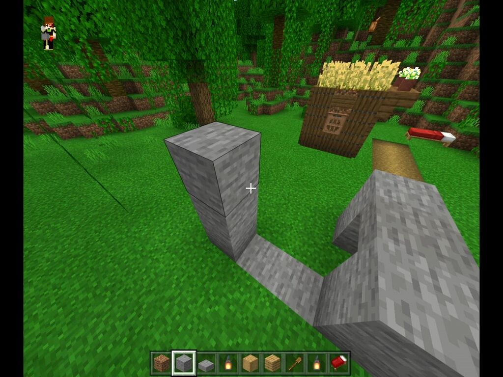 Minecraft マイクラ建築塾 02 石で作れるモダンな家 山椒はこつぶでも