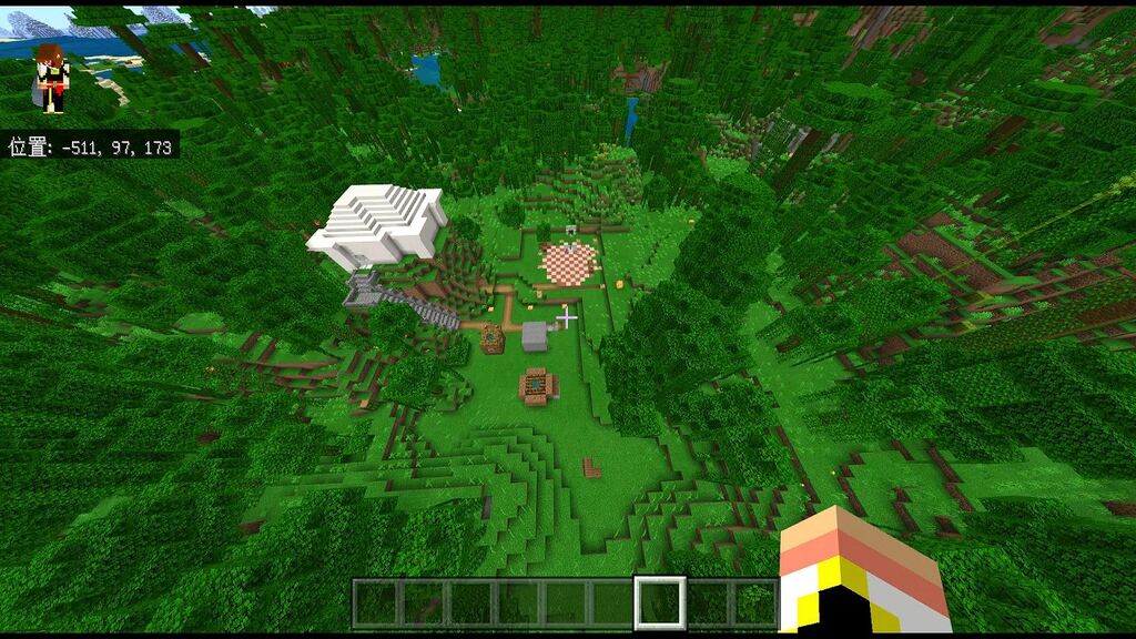 Minecraft マイクラ ダクバのツリーハウス 山椒はこつぶでも
